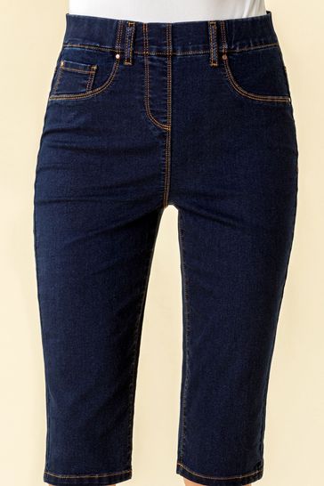 Buy Roman Denim Stretch Knee Length 