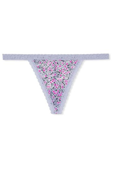 Victoria's Secret Floral Lace Vstring Panty