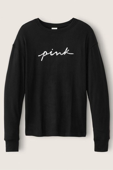 Secret PINK Cozy Long Sleeve Sleep 