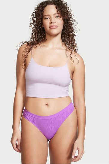 Victoria's Secret Seamless Textured Thong Panty