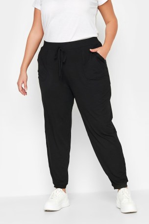 Plus size joggers with hot sale pockets