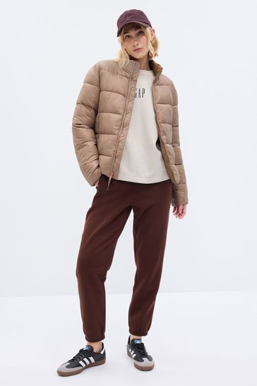 Coldcontrol midi puffer jacket