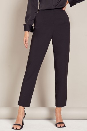 High Waisted Slim Tailored Trouser 
