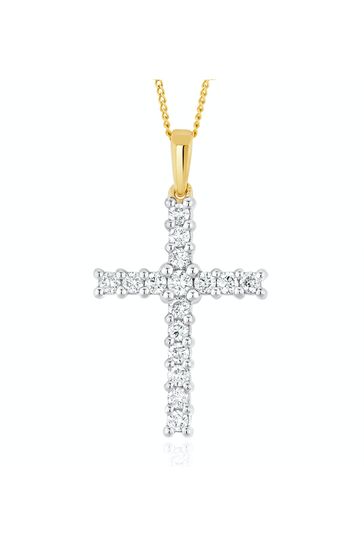 Buy The Diamond Store Lab Diamond Cross 