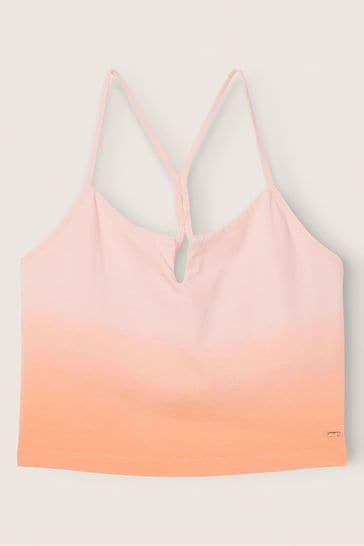 Victoria's Secret PINK Shrunken Crop Notch Shelf Cami