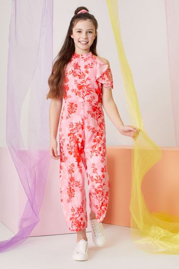 Buy Lipsy Halter Cut Out Jumpsuit from 