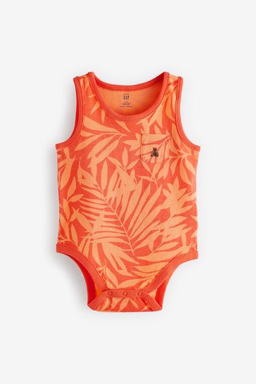 gap orange vest