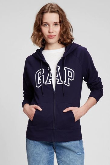 Buy Gap Logo Zip Up Hoodie from Next Ireland