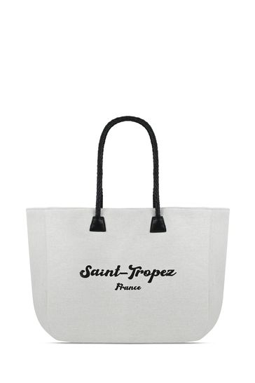 South Beach Saint Tropez Tote Bag in Natural