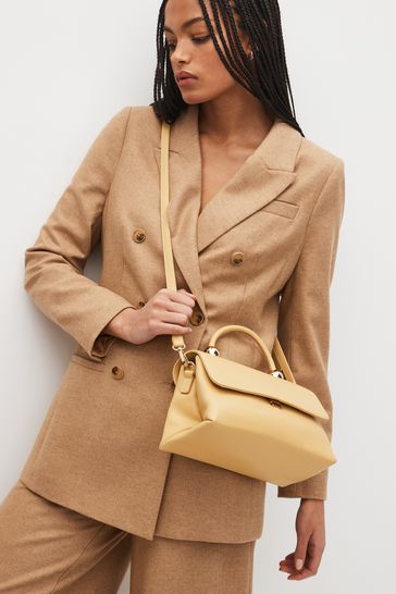 Light yellow handbag clearance
