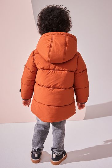 Buy Borg Lined Padded Coat 3mths 7yrs from Next