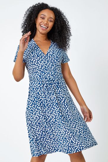 Old navy gingham wrap sale dress