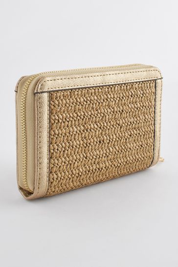 Raffia wallet new arrivals