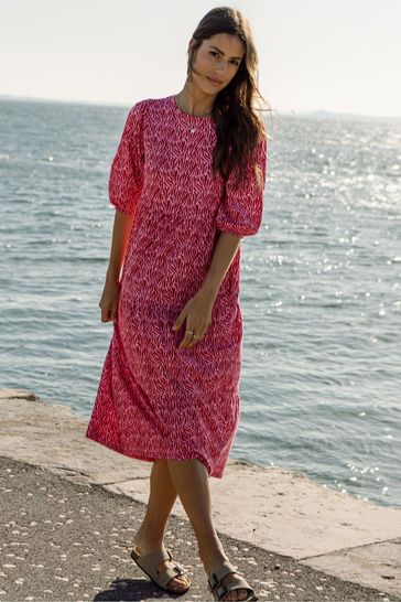 Virus forvisning at fortsætte Buy Threadbare Midi Cotton Jersey Dress With Pockets from Next USA