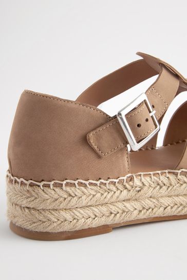 Taupe espadrille sandals cheap