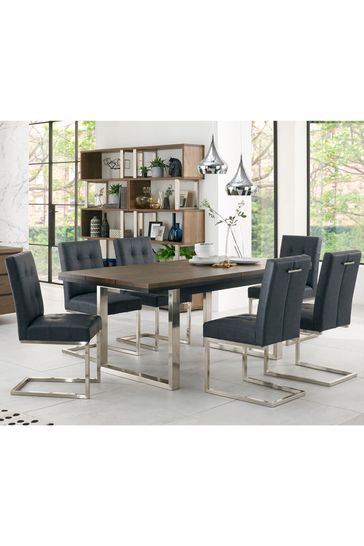 Buy Bentley Designs Tivoli Extending 6 8 Seater Dining Table and