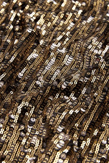Short sleeve sequin top sale