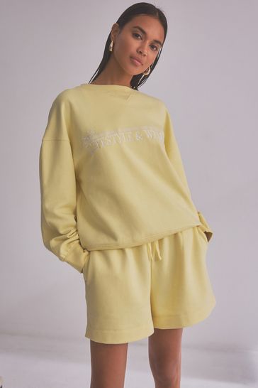 Be the light yellow sweatshirt online