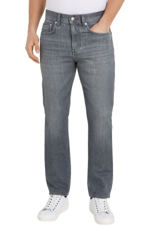 Tommy Hilfiger Grey B T Straight Jeans