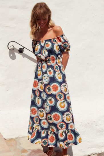 Bardot summer dress hotsell