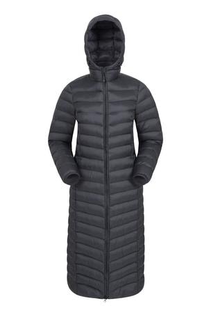 ladies long padded jacket