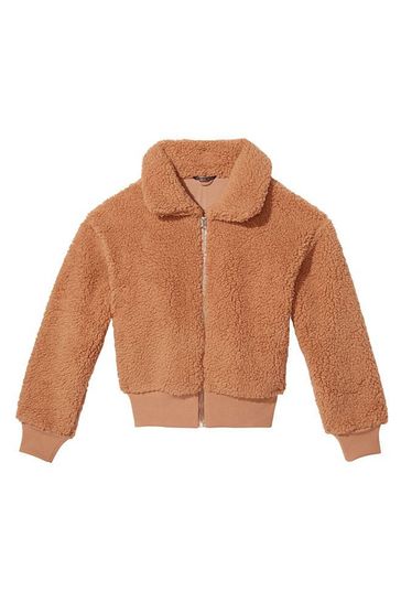 Secret Plush Front Zip Jacket 