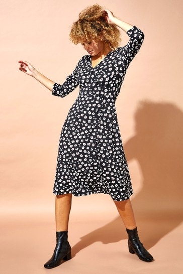 Buy Roman Originals Floral Print Midi 