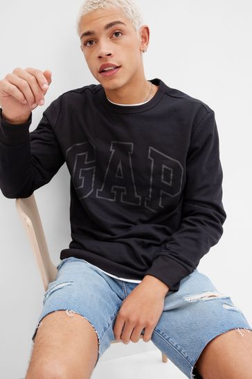 Buy Gap Logo Crew Neck Sweatshirt from Next Spain