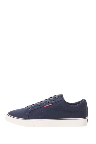 mens canvas trainers