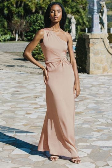 Buy Lipsy One Shoulder Knot Front Maxi ...