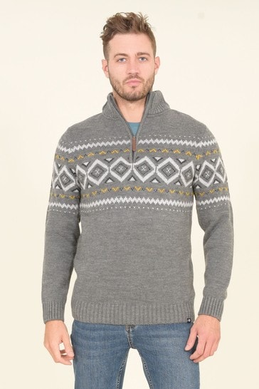 brakeburn fairisle cardigan