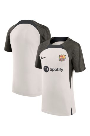 Nike Brown FC Barcelona Strike Dri FIT Knit Soccer Top