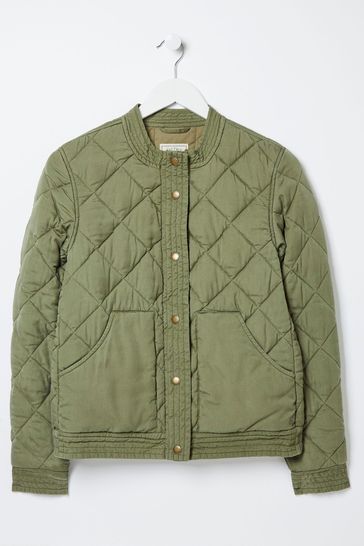 fat face quilted jacket