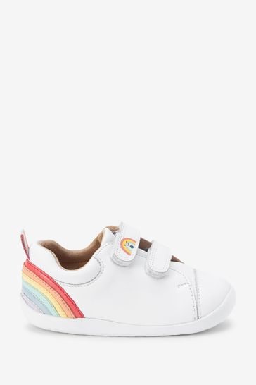Next girls sale white trainers