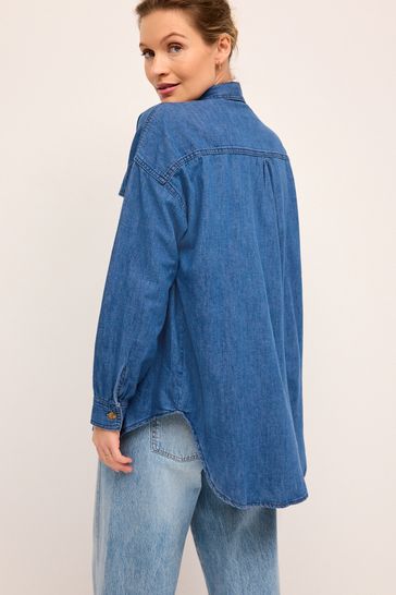 next ladies denim shirt