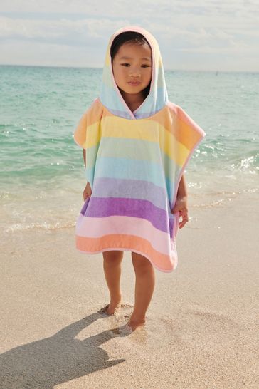 Older child's towelling poncho clearance