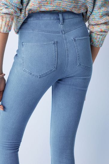 Next crop denim leggings shop