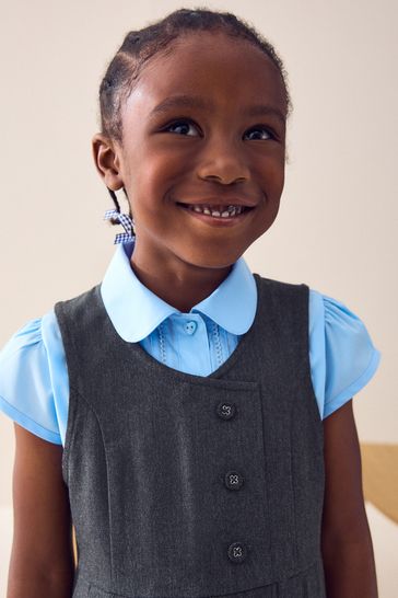 Button front overall skirt 2025