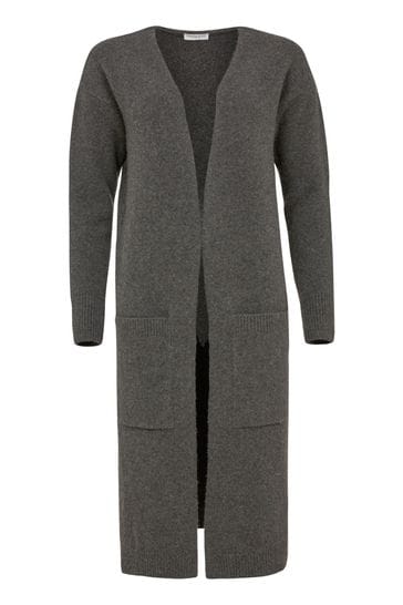 Buy Celtic & Co. Grey Felted Longline Cardigan from the Next UK online shop