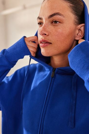 Longline top sports hoodie