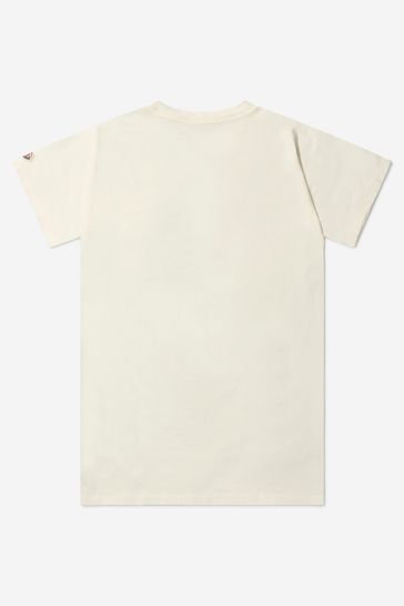 Boys Jersey Logo T-Shirt in White