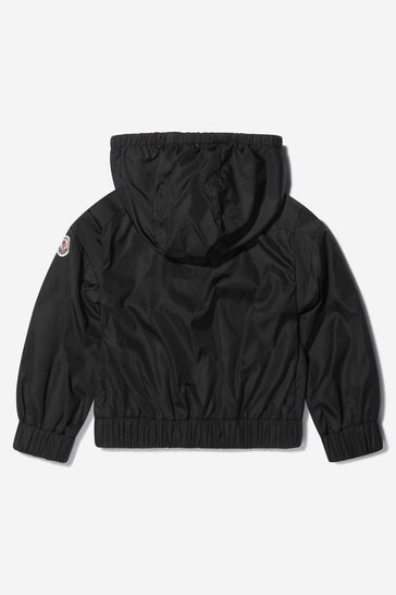 Girls Hooded Krastil Jacket in Black