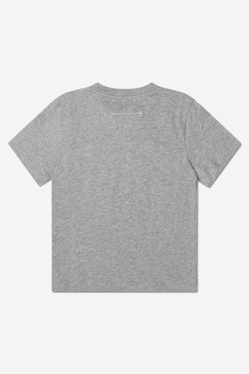 Kids Cotton T-Shirt in Grey