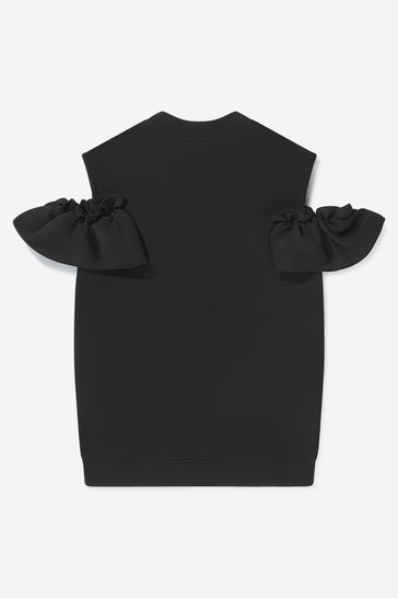 Kids Cotton Dress in Black