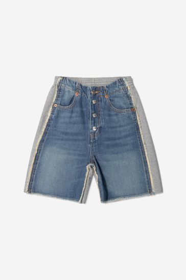 Kids Denim Shorts in Blue