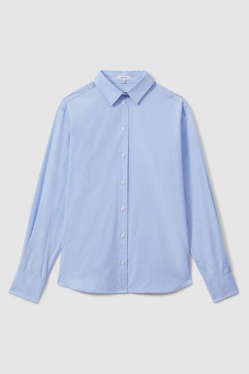 Buy Reiss Jenny Cotton Poplin Shirt from the Next UK online shop