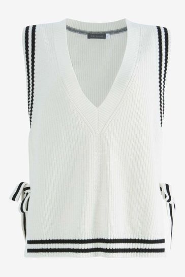 mint velvet knitted vest