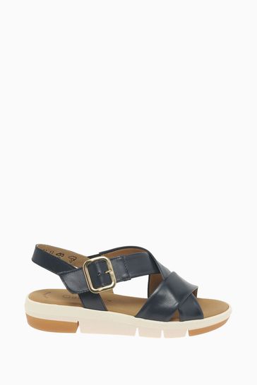 Buy Gabor Sunshine Black Night Leather Sandals from the Next UK online shop