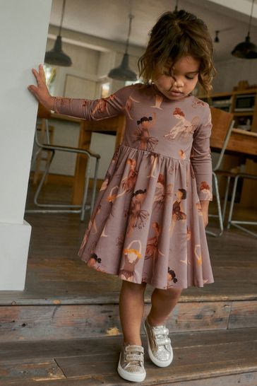 Stretchy jersey dress clearance