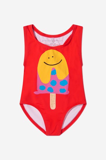 Baby Girls Lolly Print Swimsuit